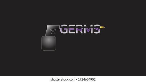 Image of Spray Bottle Kill Germs.