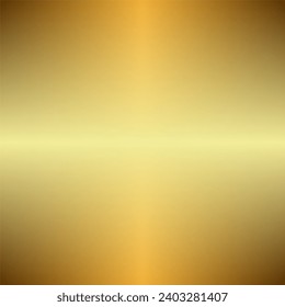 The image is a square gold gradient background. It transitions smoothly from a darker shade of gold at the edges to a lighter, brighter gold at the center.