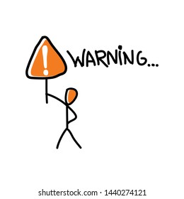 image streak warning, warning icon, exclamation point!