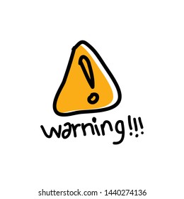 image streak warning, warning icon, exclamation point!