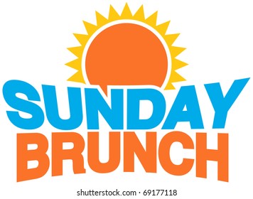 An image of a sunday brunch message.