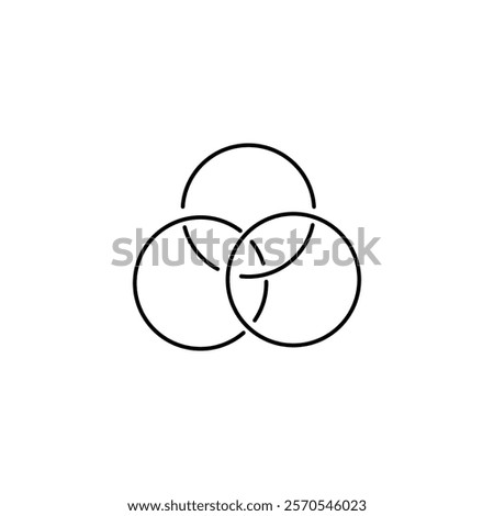 Image superimposition, linear icon, color superimposition and color matching. Image editing tool. Line with editable stroke