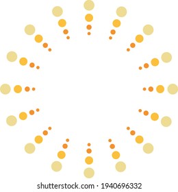 Image symbolizing the sun, sunny days, summer and vacation.