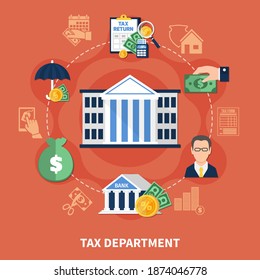image with a tax office concept