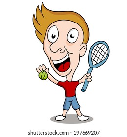 An image of a tennis player.