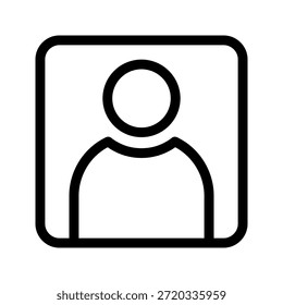 Imagen Thin Icon. El ícono se puede utilizar para Sitios web, App móviles, Plantillas de presentación, ilustración, etc.