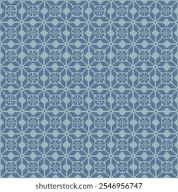 ชื่อภาพ (Image Titles)

Blue and Mint Pixel Pattern Fabric.Symmetrical Ornamental Textile Design