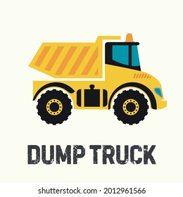 Image of toy yellow dump truck