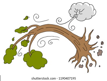 Windy Cartoon Images, Stock Photos & Vectors | Shutterstock