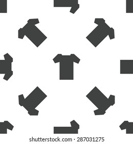 Image of T-shirt, repeated on white background