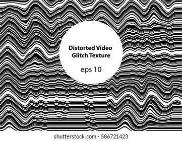 Image of TV screen with distorted signal, error, digital glitch. Abstract background.