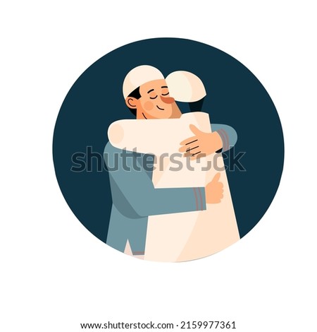 image of two humans again forgiving each other