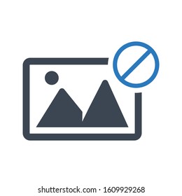 Image unavailable icon. vector designs