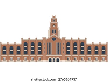 Image of a university symbol building with a clock tower.