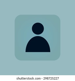 Image of user picture in square, on pale blue background
