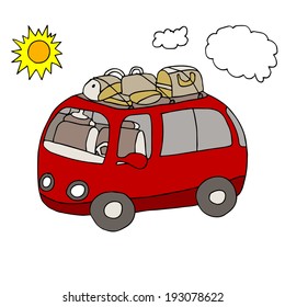 An image of a vacation van.