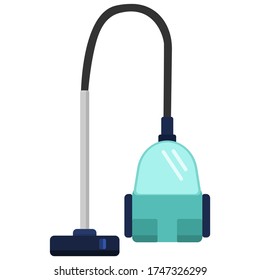 Image of a vacuum cleaner on a white background. Vector image, eps 10