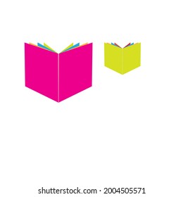 image of vector books or book logo or illustration 