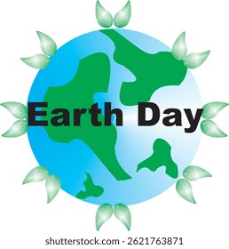 conceito de ecologia vetorial de imagem com terra