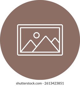 Image vector icon. Can be used for printing, mobile and web applications.