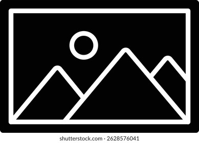 Ícone de vetor de imagem. Pode ser usado para impressão, aplicativos móveis e da Web.