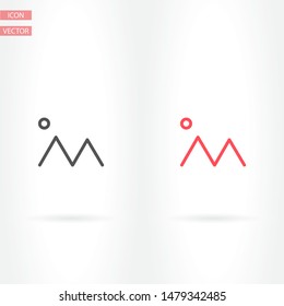 image Vector icon . Lorem Ipsum Illustration design