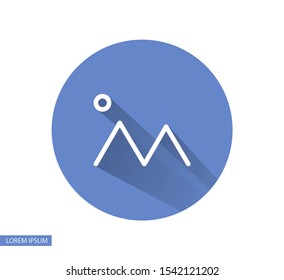 image Vector icon . Lorem Ipsum Illustration design