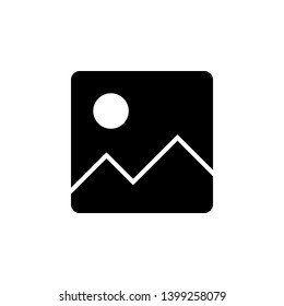 Image vector icon. This icon use for admin panels, website, interfaces, mobile apps 

