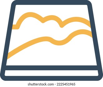 Icono del vector de imagen adecuado para el trabajo comercial y fácil de modificar o editar
