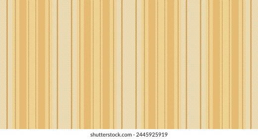Vector de Imagen de fondo sin fisuras, textura de líneas de Vertical de edad. Patrón de semitonos de rayas de tela textil en color ámbar y concha de mar.