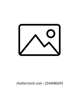 Image vector symbol, modern icon for website or mobile app.