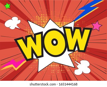 Image vector,Background and balloon for Balloons to enter words in the inside.Wow