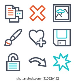 Image viewer web icons