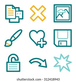 Image viewer web icons