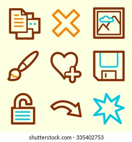 Image viewer web icons