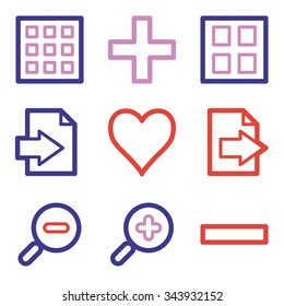 Image viewer web icons