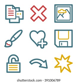 Image viewer web icons