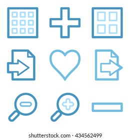 Image viewer web icons
