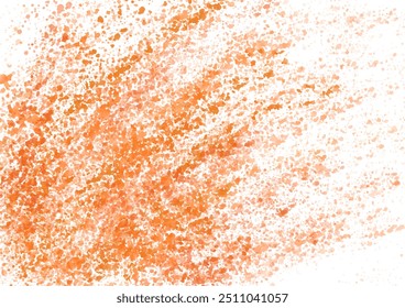 Image of warm, vibrant splashes Orange