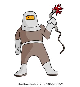 An image of a welder.