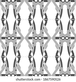 image of white background with mix shape pattern