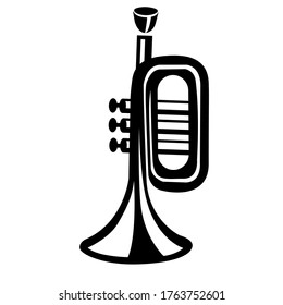 Image of a wind instrument silhouette
