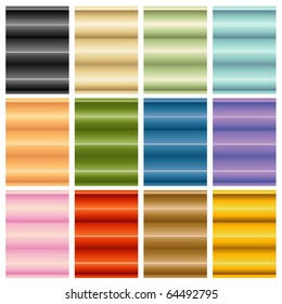 An image of window blinds shades set.