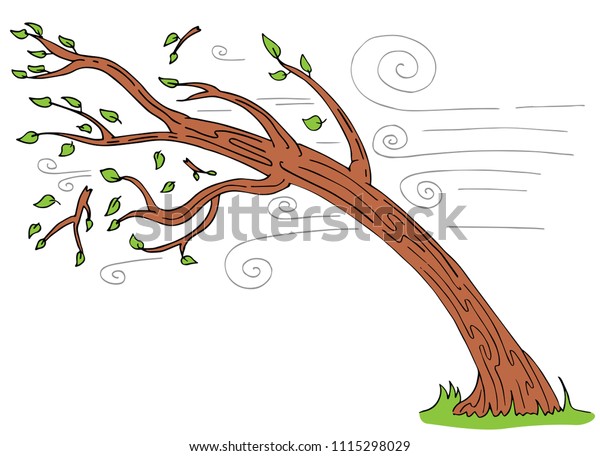 608 Tree Windy Drawing Illustration Images, Stock Photos & Vectors ...