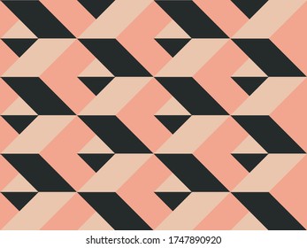 Image without seams. Beautiful pattern on a summer theme. Pattern consisting of  straight lines and  level. Background image.