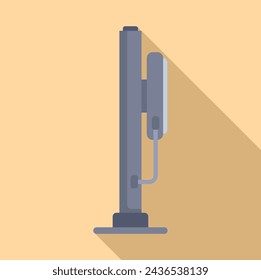 Image Xray clinic icon flat vector. Care health. Individual client operating