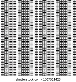 image,gray scale tile - Geometric seamless pattern