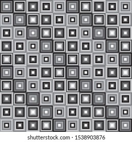 image,gray scale tile - Geometric seamless pattern
