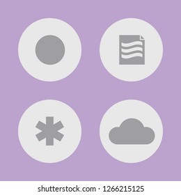 Images for application. Icon set for buttons.