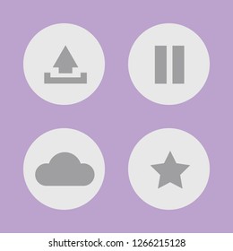 Images for application. Icon set for buttons.